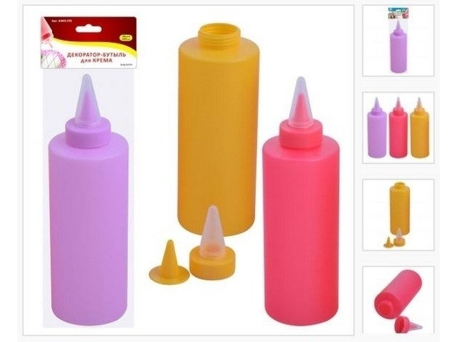 Декоратор-бутыль для крема 650мл AN80-239